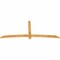 Ekena Millwork Bellingham Rough Sawn Timber Gable Bracket, Western Red Cedar, 96"W x 40"H x 2"D x 4"F, 10/12 Pitch GBW096X40X0204BEL00RWR - alternate 2